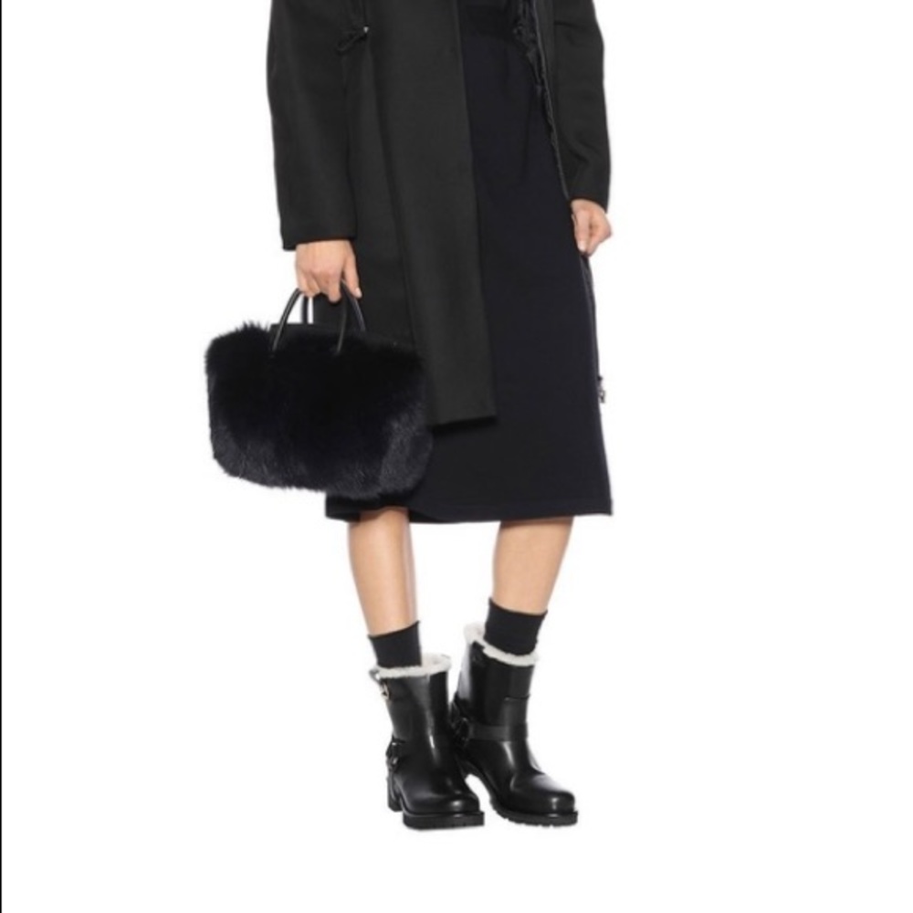Tory Burch Shearling Henry Boot